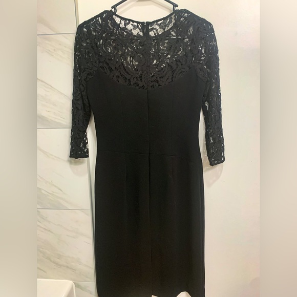 Saks 5th Designer Black Dress | Size 4-6 | Like New - Picture 2 of 8
